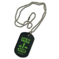 Recycled Tire Dog Tags